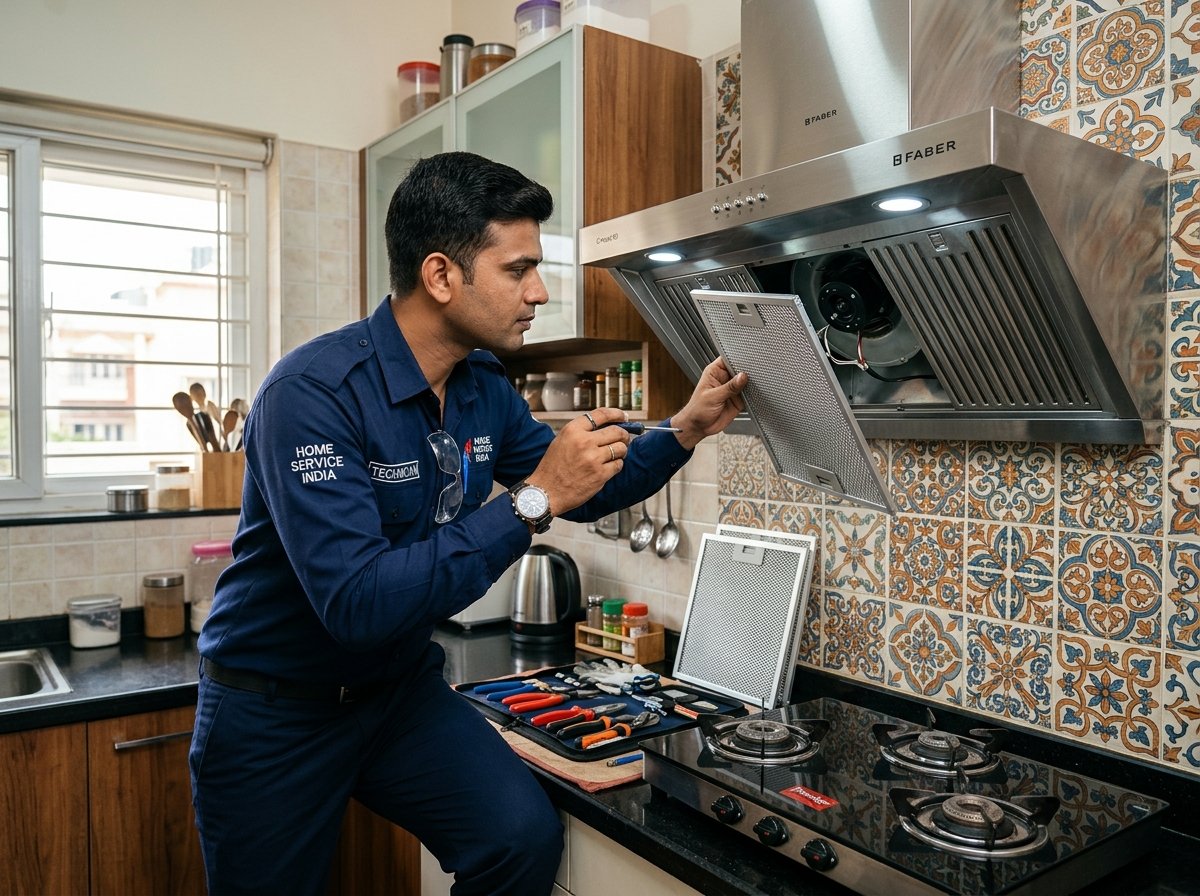 Kitchen chimney servicing and cleaning in Tirupati