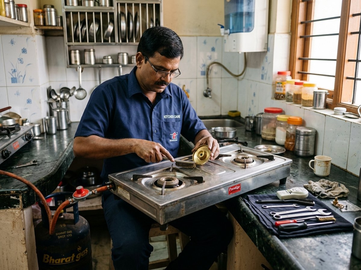 Gas stove service technician in Tirupati