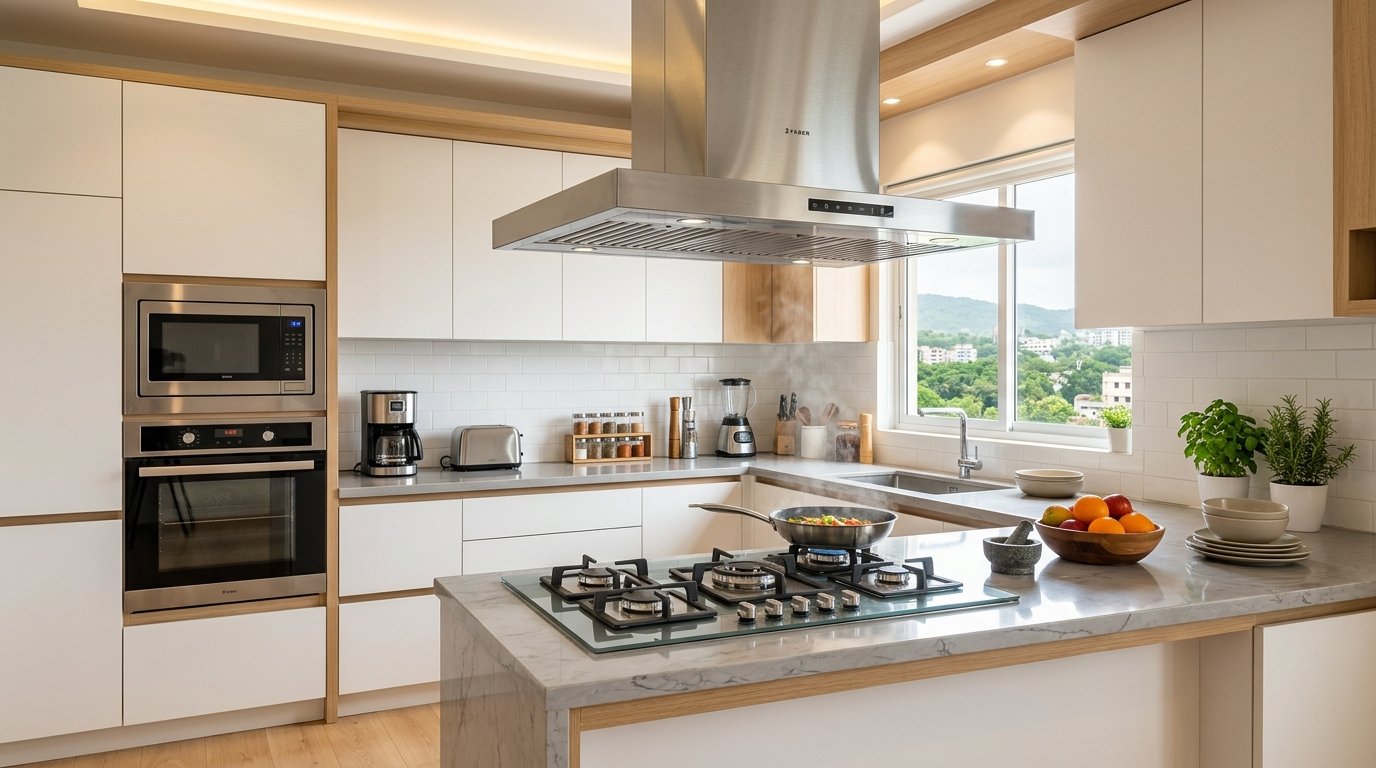 Kitchen chimney and modern appliances for sale in Tirupati